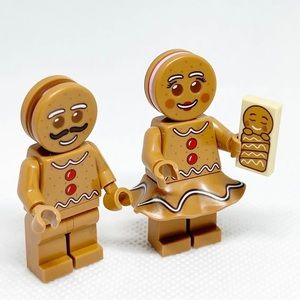 Lego Gingerbread Family Minifigures